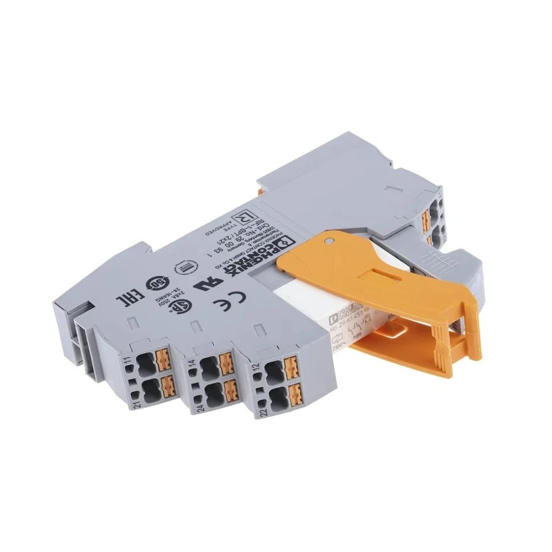 Phoenix Contact Power Relay, DIN Rail Mount, DPDT, 8A Switching Current, 230V AC Coil 2903331