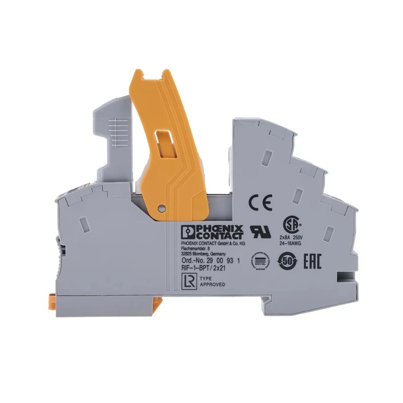 Phoenix Contact Power Relay, DIN Rail Mount, DPDT, 8A Switching Current, 230V AC Coil 2903331