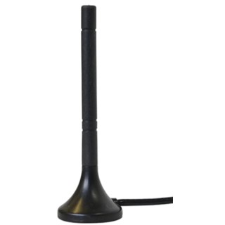 Mobilemark WiFi Antenna Magnetic Mount with SMA Connector MAG2-UMB-2C-BLK-120