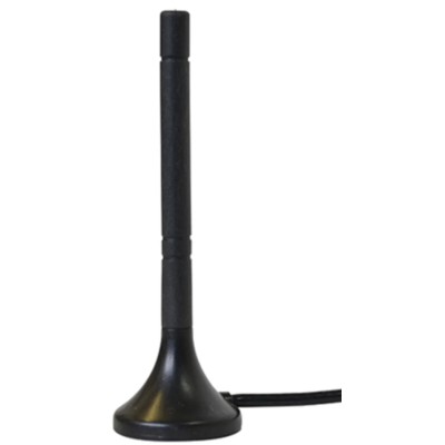Mobilemark WiFi Antenna Magnetic Mount with SMA Connector MAG2-UMB-2C-BLK-120