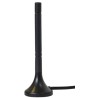 Mobilemark WiFi Antenna Magnetic Mount with SMA Connector MAG2-UMB-2C-BLK-120