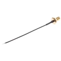 RS PRO RP-SMA Unterminated Series RF Coaxial Cable 50 Ω 100mm 250V Black Terminated 794-2869