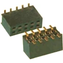 Amphenol Communications Solutions Minitek Series Straight Surface PCB Socket, 16-Contact, 2 Row, 1.27 mm 20021321-00016C4LF