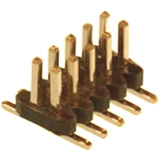 Amphenol Communications Solutions Minitek127 Series Straight Surface Pin Header 16 Contacts 1.27 mm Pitch 2 Row Minitek127