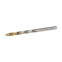 Dormer High Speed Steel Tin Drill Bit 4.2mm Shank, 75mm Overall Length, Titanium Nitride Finish A0024.2