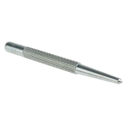 Facom Precision 1-Piece Centre Punch, Chrome Vanadium Steel, 4mm Shank, 105mm Overall 256.4