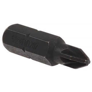 Facom Screwdriver Bit with 5/16 in Drive Size, PZ2 Tip, 32 mm Overall Length END.202