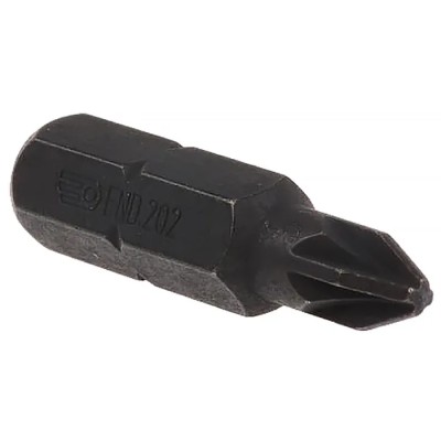 Facom Screwdriver Bit with 5/16 in Drive Size, PZ2 Tip, 32 mm Overall Length END.202