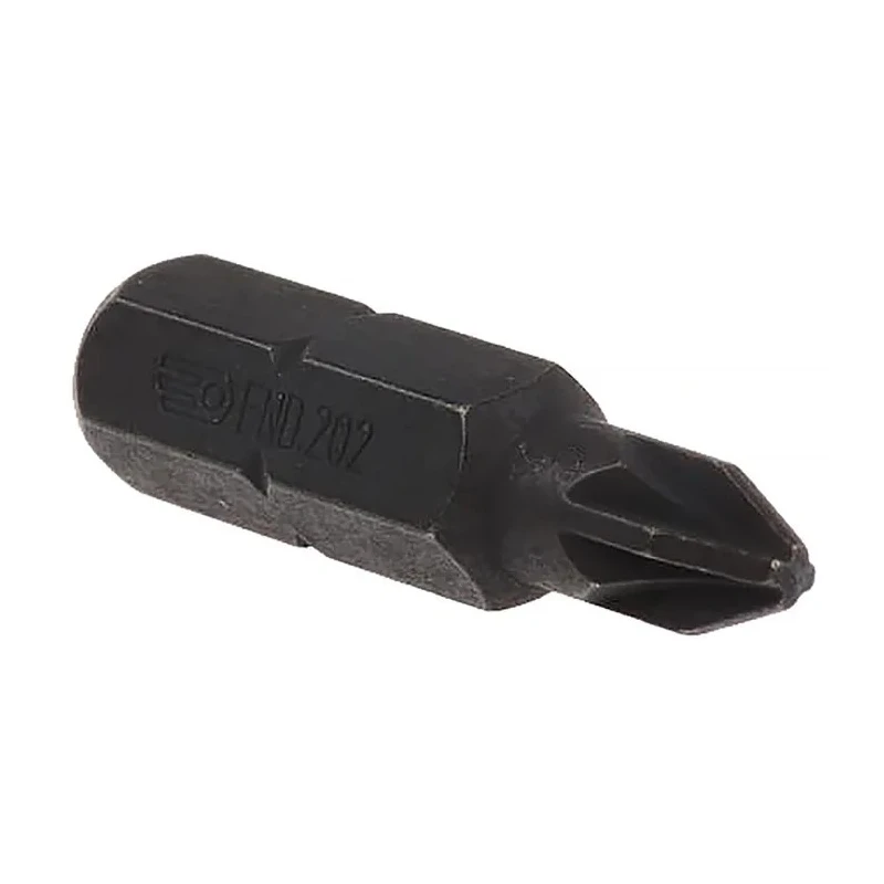 Facom Screwdriver Bit with 5/16 in Drive Size, PZ2 Tip, 32 mm Overall Length END.202