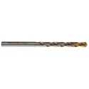 Dormer High Speed Steel Industrial Jobber Drill Bit 86mm Overall Length Titanium Nitride Coated A0025.3