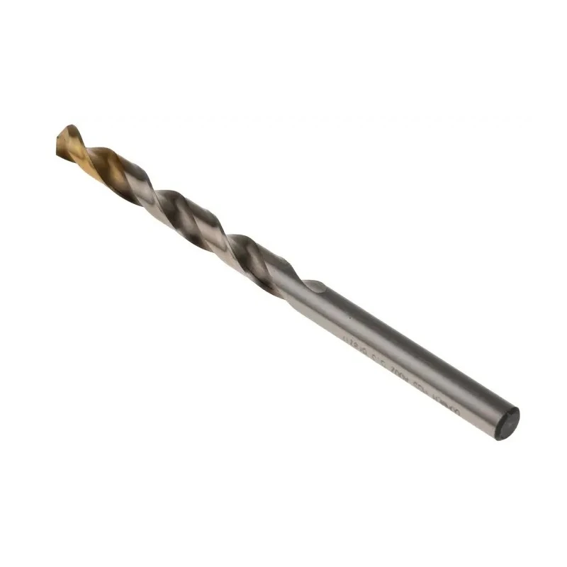 Dormer High Speed Steel Industrial Jobber Drill Bit 86mm Overall Length Titanium Nitride Coated A0025.3