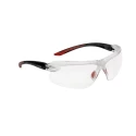 Bolle Safety IRI-s Ultra-enveloping Polycarbonate Frame Safety Glasses, Impact Resistant, Anti-Fog Coating, Clear IRIPSI