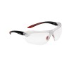 Bolle Safety IRI-s Ultra-enveloping Polycarbonate Frame Safety Glasses, Impact Resistant, Anti-Fog Coating, Clear IRIPSI