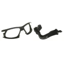Bolle Safety RUSH Safety Glasses Ultra-Sporty Design Polycarbonate Frame and Lens Anti-Fog Coating Anti-Scratch RUSHKITFS