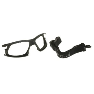 Bolle Safety RUSH Safety Glasses Ultra-Sporty Design Polycarbonate Frame and Lens Anti-Fog Coating Anti-Scratch RUSHKITFS