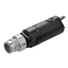 Omron Industrial Circular Connector, 4 Contacts, Cable Mount, M12 Plug, Male, IP67, 4A Current, 250V, XS5G-D418