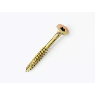 UNIFIX VORTEX Torx Countersunk Steel Wood Screw, Passivated Zinc Plated, 6 mm Thread, 50 mm Length VORTTX060050RS