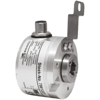 RS PRO WDGA Series Absolute Encoder 32V dc, 8192 ppr, Hollow Shaft 12 mm, IP67 Rated 795-1233