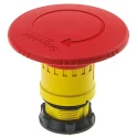 Schneider Electric Harmony Series Emergency Stop Push Button Head, Mushroom Style, Twist Release, 22mm Cutout ZB5AS864