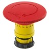 Schneider Electric Harmony Series Emergency Stop Push Button Head, Mushroom Style, Twist Release, 22mm Cutout ZB5AS864