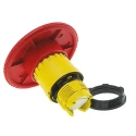 Schneider Electric Harmony Series Emergency Stop Push Button Head, Mushroom Style, Twist Release, 22mm Cutout ZB5AS864