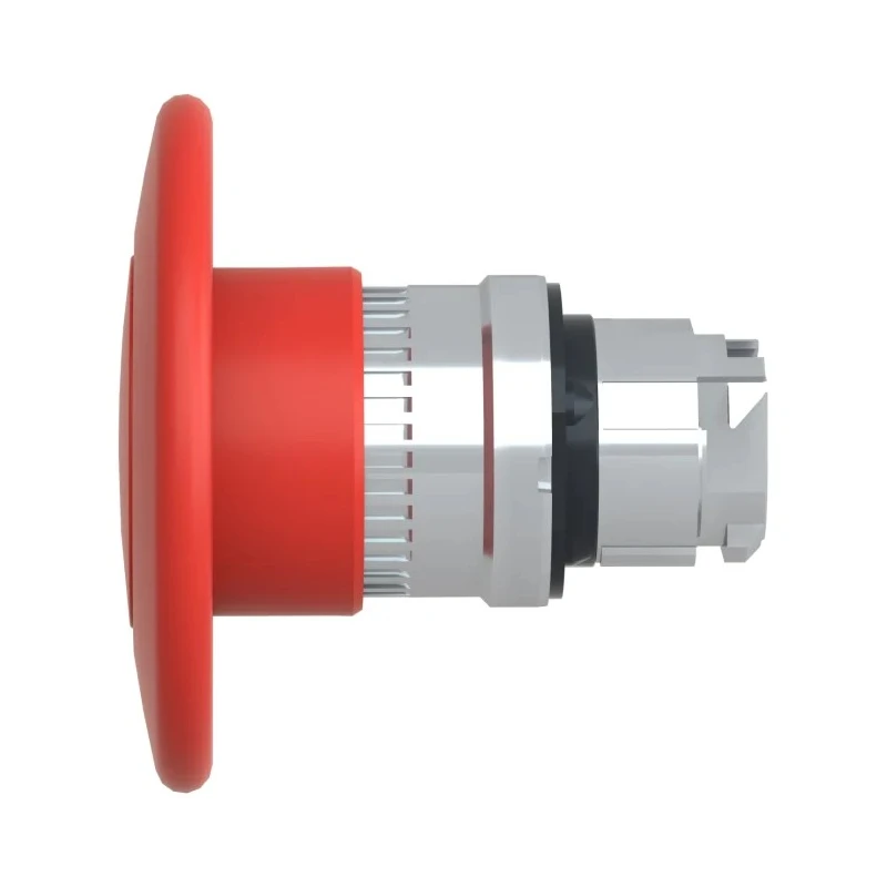 Schneider Electric Harmony Series Emergency Stop Push Button Head, Twist Release, Red Plastic Mushroom, 22mm Cutout ZB4BS864