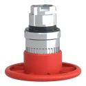Schneider Electric Harmony Series Emergency Stop Push Button Head, Twist Release, Red Plastic Mushroom, 22mm Cutout ZB4BS864