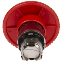 Schneider Electric Harmony Series Emergency Stop Push Button Head, Twist Release, Red Plastic Mushroom, 22mm Cutout ZB4BS864