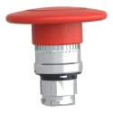 Schneider Electric Harmony Series Emergency Stop Push Button Head, Twist Release, Red Plastic Mushroom, 22mm Cutout ZB4BS864