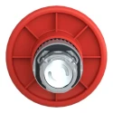 Schneider Electric Harmony Series Emergency Stop Push Button Head, Twist Release, Red Plastic Mushroom, 22mm Cutout ZB4BS864