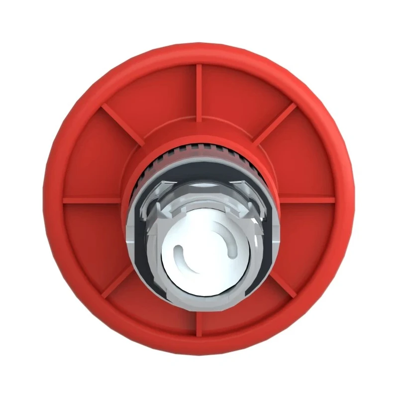 Schneider Electric Harmony Series Emergency Stop Push Button Head, Twist Release, Red Plastic Mushroom, 22mm Cutout ZB4BS864
