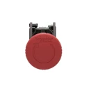 Schneider Electric Harmony Series Twist Release Emergency Stop Push Button, Panel Mount, 22mm Cutout, 1 NC XB4BS8442
