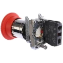 Schneider Electric Harmony Series Twist Release Emergency Stop Push Button, Panel Mount, 22mm Cutout, 1 NC XB4BS8442