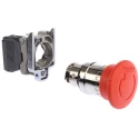Schneider Electric Harmony Series Twist Release Emergency Stop Push Button, Panel Mount, 22mm Cutout, 1 NC XB4BS8442