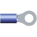 TE Connectivity PIDG Insulated Ring Terminal M5 Stud Size 16 AWG 14 AWG Wire Size Blue 31903