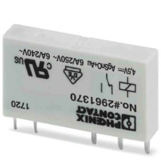 Phoenix Contact PCB Power Relay 4.5V dc Coil 6A Switching Current DPDT Contact Configuration 2961370