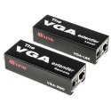 NewLink 1 Port VGA over Catx Cat5e/Cat6/Cat6a Extender Pair 80 m, Maximum Resolution 2048 x 1536 VGA-V080