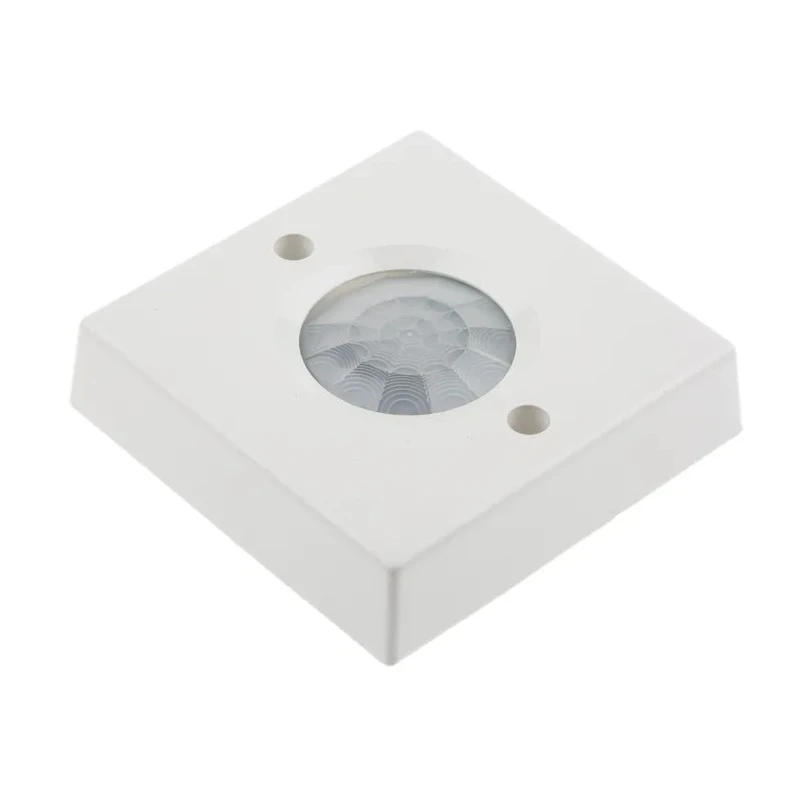 RS PRO Ceiling PIR Presence Detector Sensor Flame Retardant ABS 240V AC 86x86x19mm 796-2003