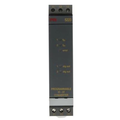 PR Electronics 5 Series Signal Conditioner Frequency Input NPN Relay TTL PNP Output Zone Zone 2 FM DNV GL 5223A2