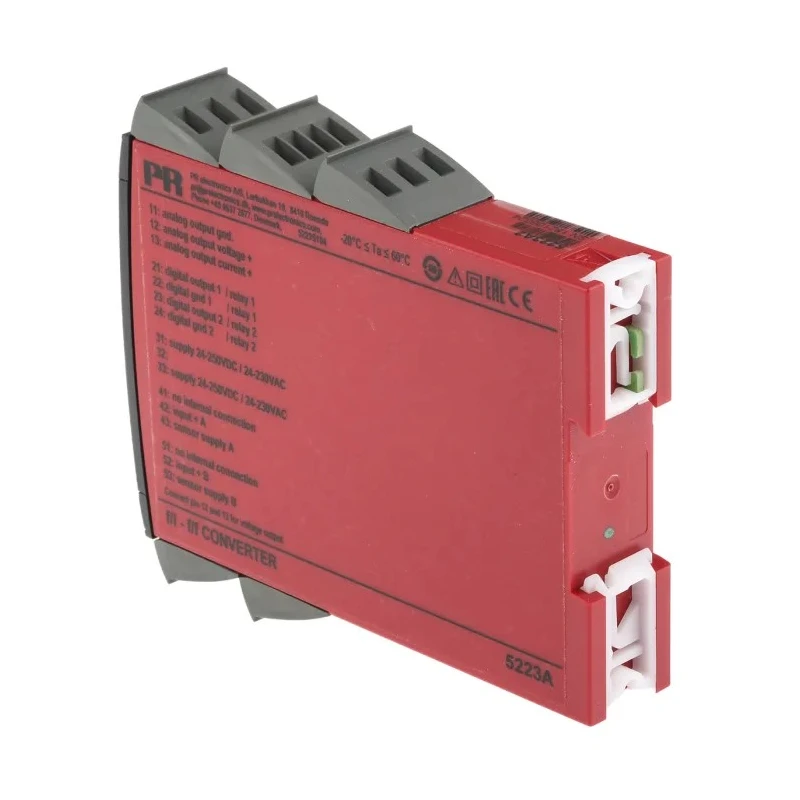 PR Electronics 5 Series Signal Conditioner Frequency Input NPN Relay TTL PNP Output Zone Zone 2 FM DNV GL 5223A2
