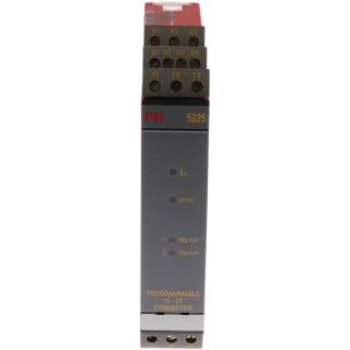 PR Electronics 5000 Series Signal Conditioner, Frequency Input, Voltage, Current, Relay Output, 19.2V dc, 28.8 V dc 5225A1