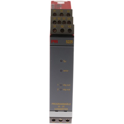 PR Electronics 5000 Series Signal Conditioner, Frequency Input, Voltage, Current, Relay Output, 19.2V dc, 28.8 V dc 5225A1