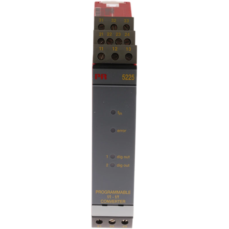 PR Electronics 5000 Series Signal Conditioner, Frequency Input, Voltage, Current, Relay Output, 19.2V dc, 28.8 V dc 5225A1