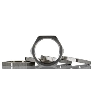Lapp Silver Stainless Steel Cable Gland Locknut M25 Thread IP68 52032635