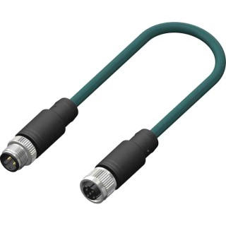 RS PRO Sensor Actuator Cable Female 4 Way Straight to Male 4 Way Straight, 10 m 201-7135