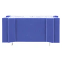 Block 9 V AC 2 Output Pin PCB Transformer, Dual Secondary Windings, Isolation Voltage 5000V, Compact Pin Mount Design FL 6/9