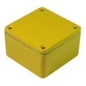 CAMDENBOSS 5000 Series Die Cast Aluminium Enclosure Yellow Lid IP65 61 mm Height 121 mm Length RTM5007/17-YEL
