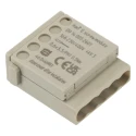 HARTING Heavy Duty Power Connector Module 16A 400V HAN Modular Series Male 5 Contacts 09140052601