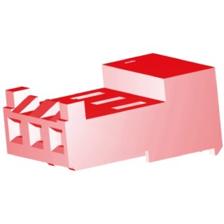 TE Connectivity 5-Way IDC Female Connector for Cable, 1 Row, 600V AC, 7A Current, 3.96mm Pitch 3-643819-5