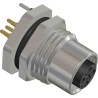 RS PRO Industrial Circular Connector M12 Socket Female 5 Contacts Rear Mount IP67 60V 4A CPF12 Series IP67